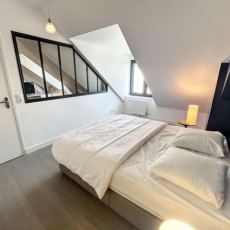 Duplex De Standing En Centre-Ville Avec Parking, Proche Port Et Plage - Fr-1-361-377 Granville Bagian luar foto