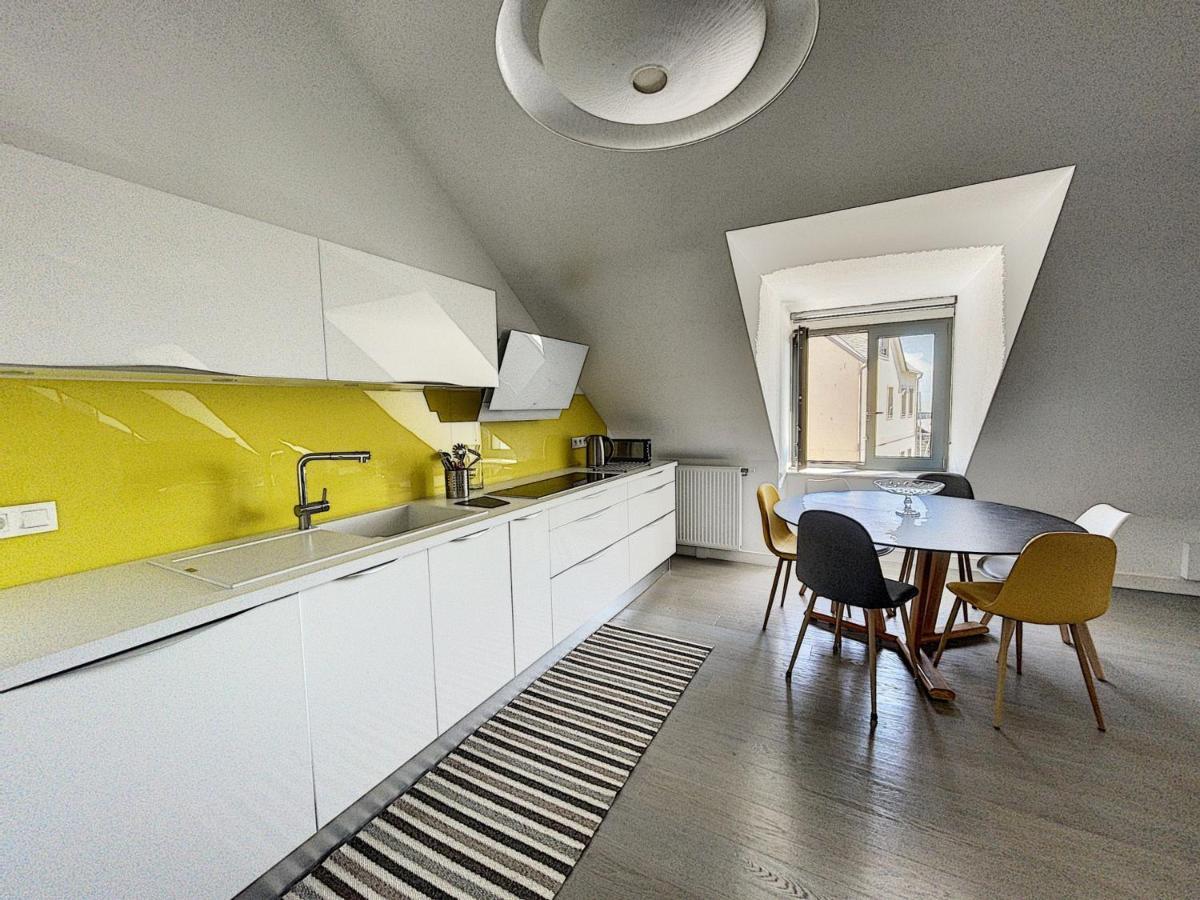 Duplex De Standing En Centre-Ville Avec Parking, Proche Port Et Plage - Fr-1-361-377 Granville Bagian luar foto