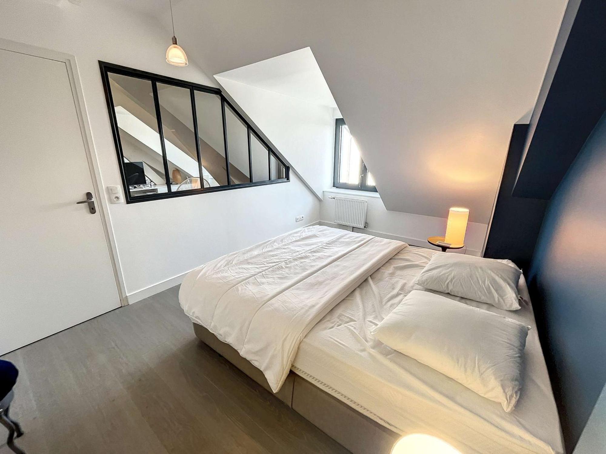 Duplex De Standing En Centre-Ville Avec Parking, Proche Port Et Plage - Fr-1-361-377 Granville Bagian luar foto